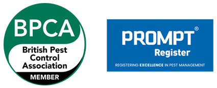 Members of the British Pest Control Association and Professional Pest Controllers Register